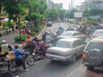 Bangkok traffic is infamous
